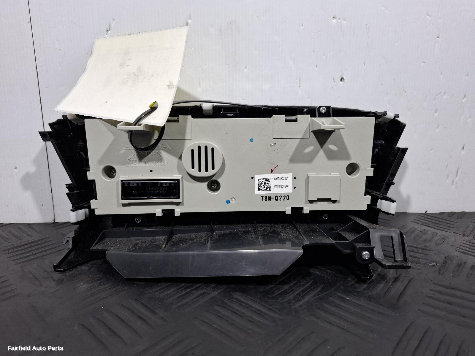 2014-2021 Honda Hrv Heater Ac Controls