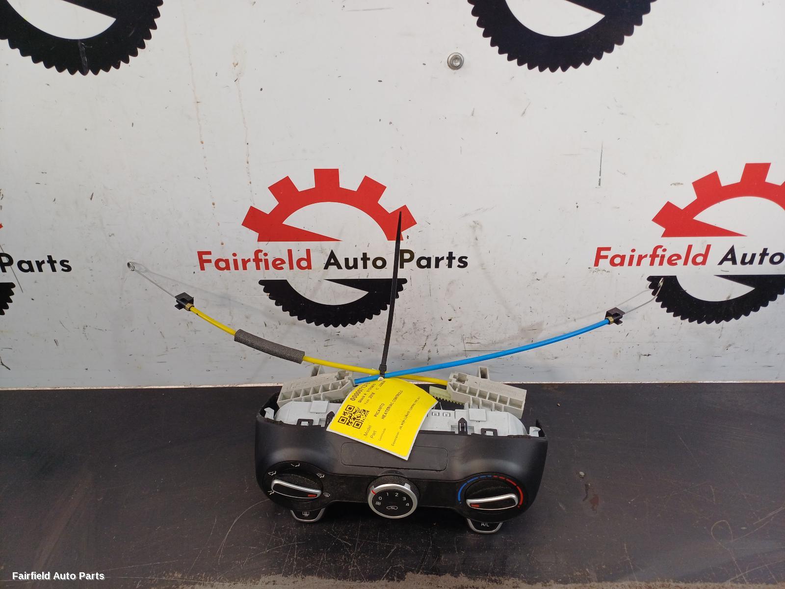 2017-2025 Kia Picanto Heater Ac Controls