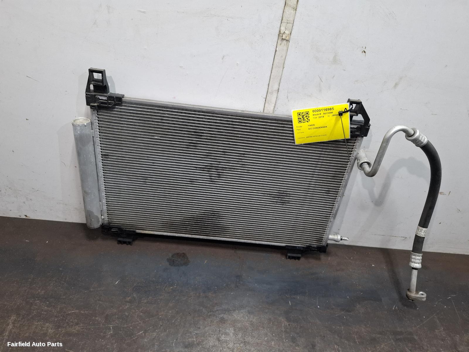 2017-2019 Toyota Yaris A C Condenser