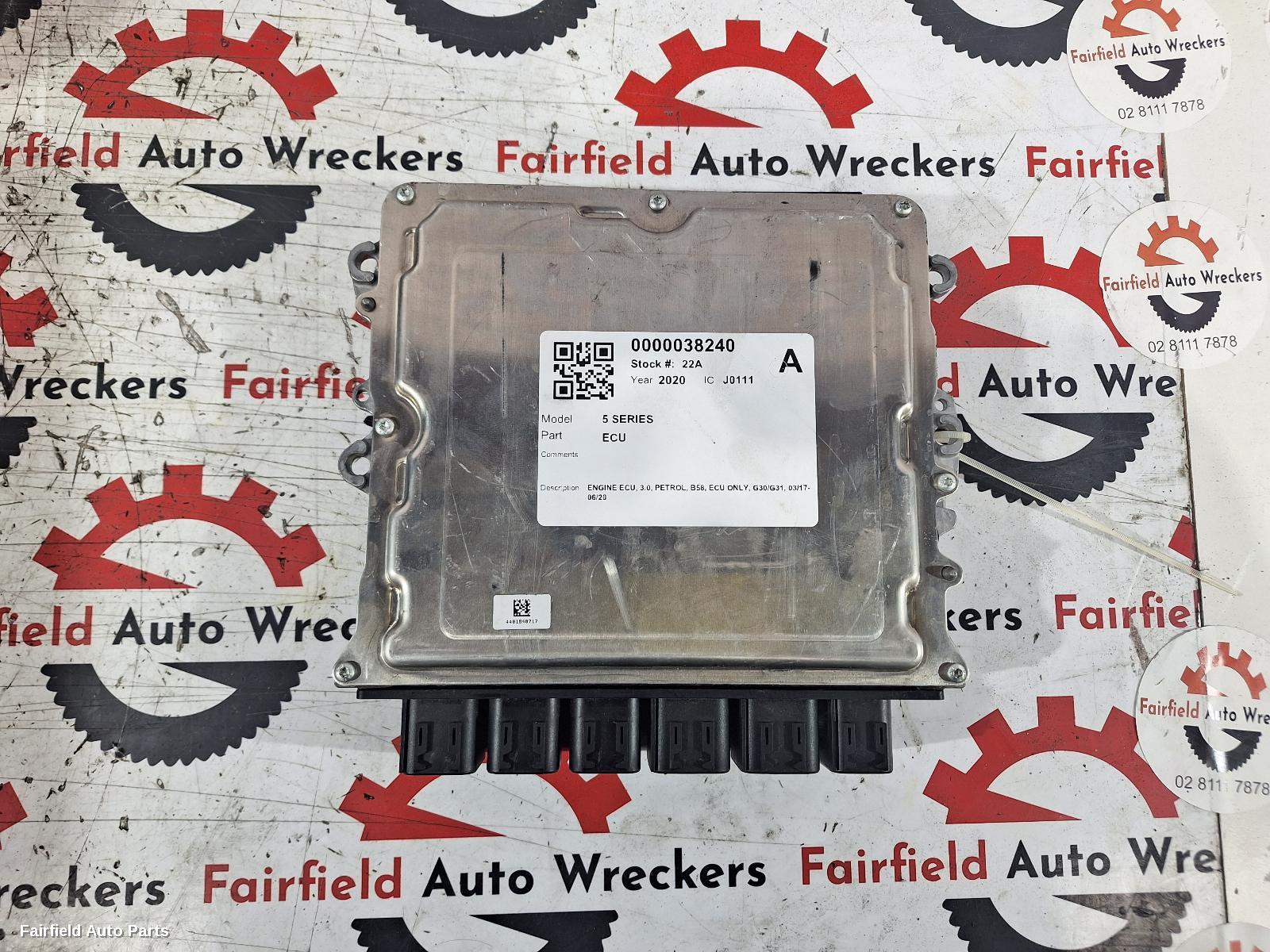 2017-2020 Bmw 5 Series Ecu