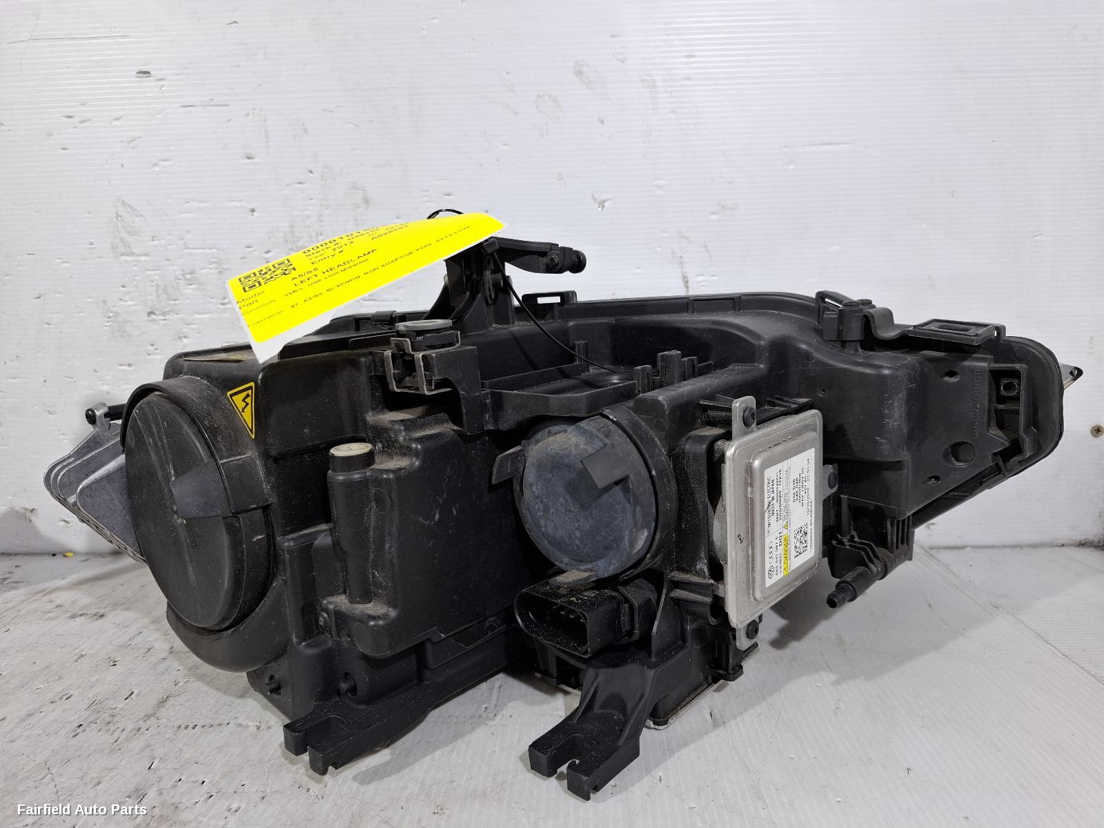 2012-2016 Audi A5 Left Headlamp