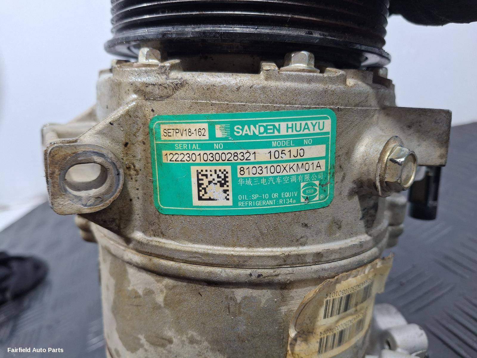 2022-2025 Great Wall Tank 300 A C Compressor
