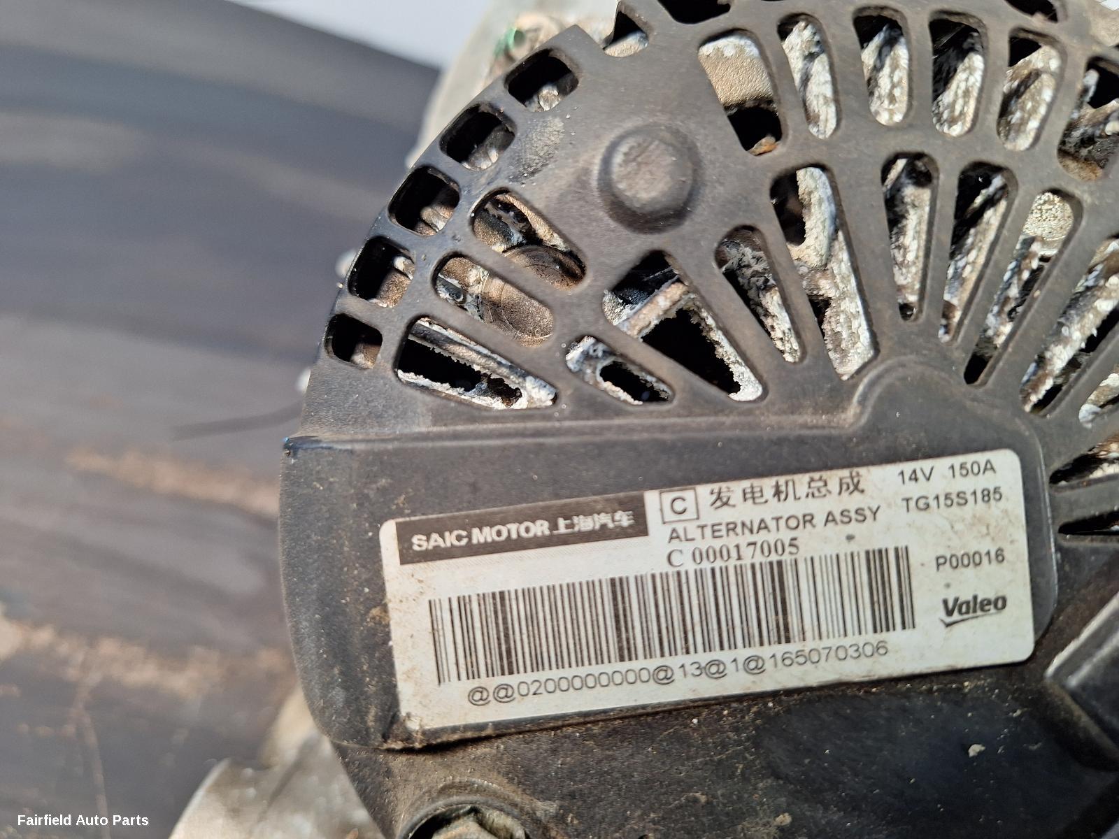 2015-2025 Ldv G10 Alternator