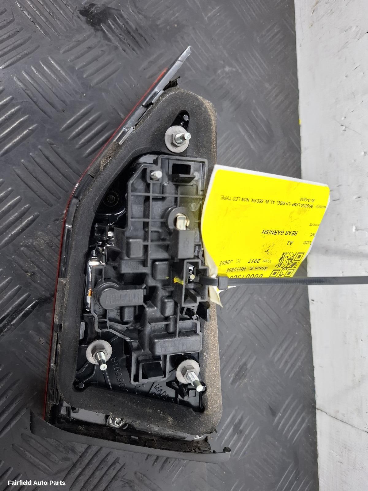 2016-2020 Audi A3 Rear Garnish