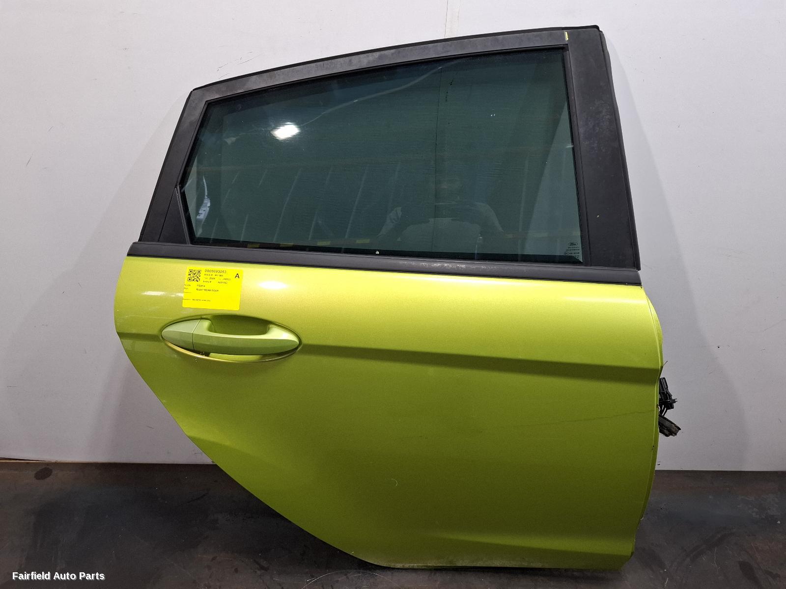 2008-2012 Ford Fiesta Right Rear Door Sliding
