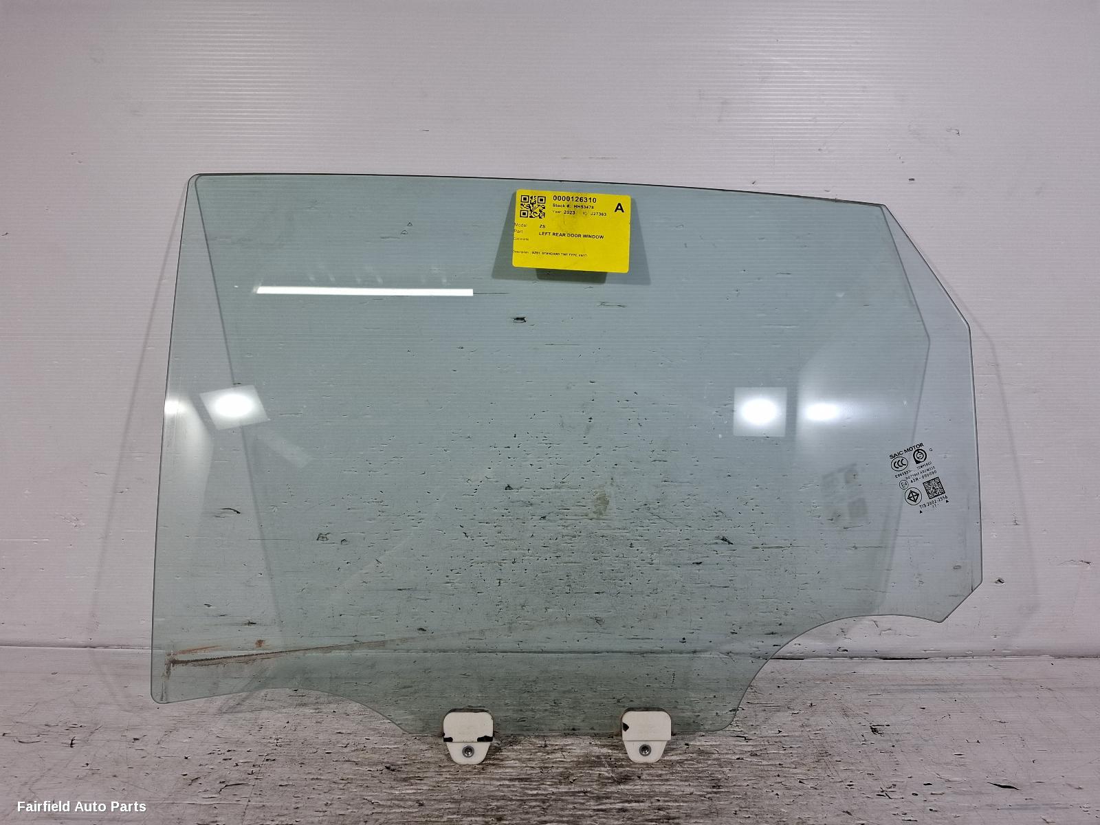 2017-2024 Mg Zs Left Rear Door Window