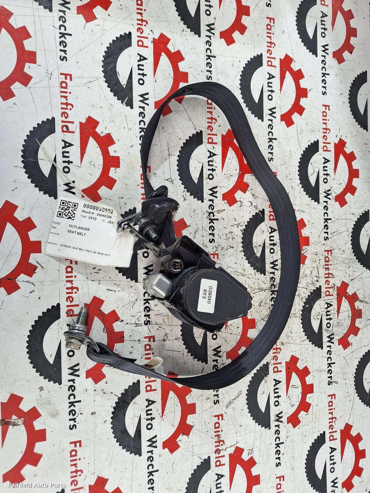 2009-2012 Mitsubishi Outlander Seatbelt Stalk