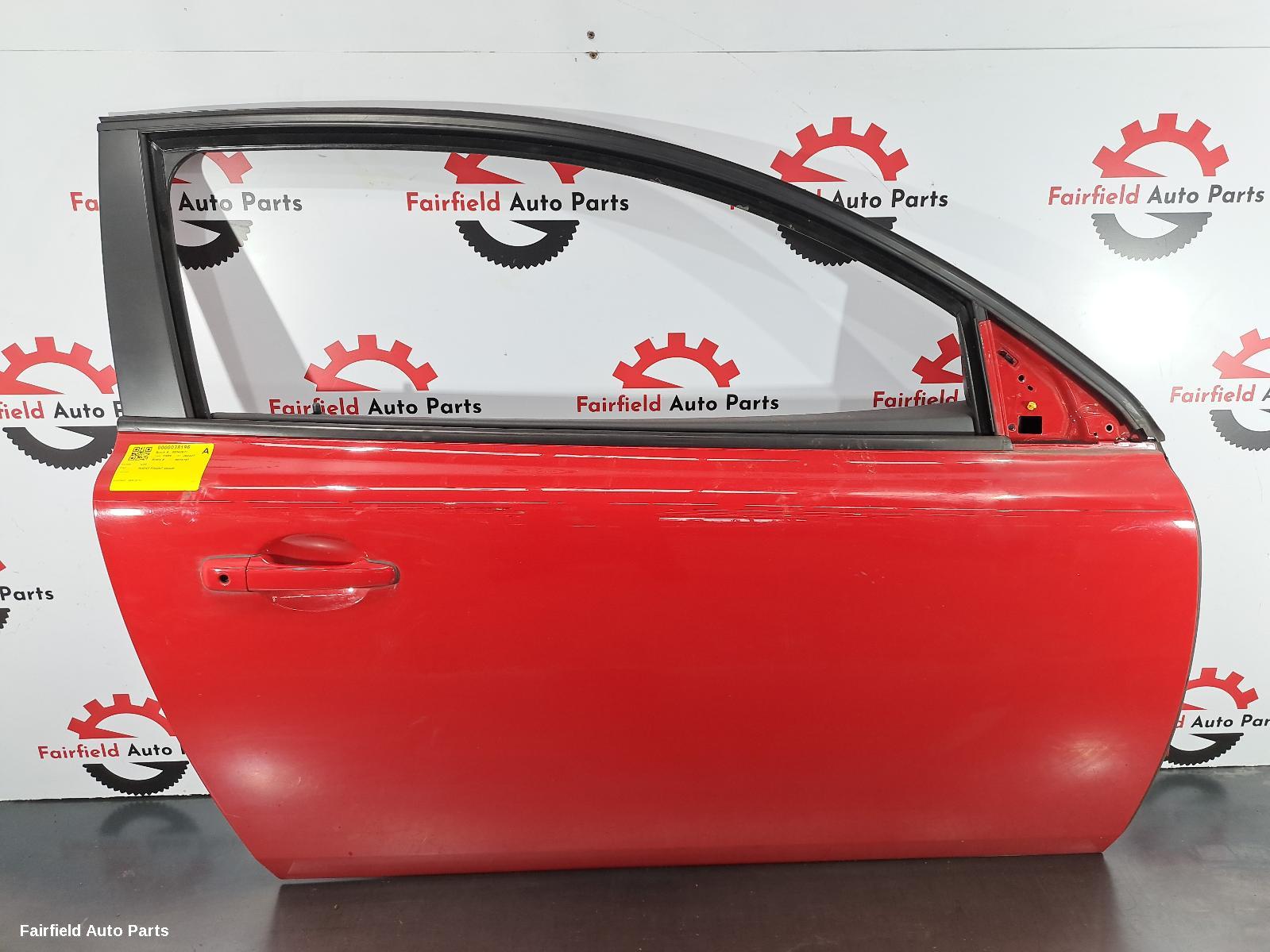 2007-2013 Volvo C30 Right Front Door