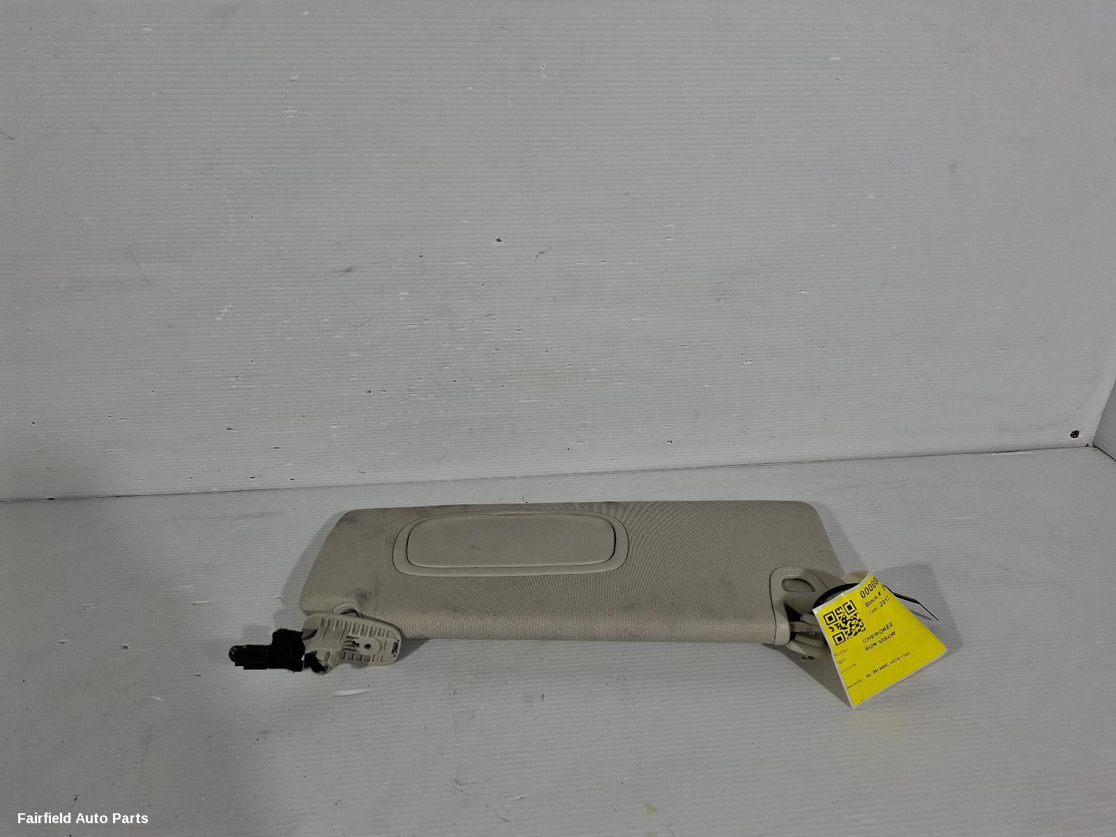 2014-2022 Jeep Cherokee Sunvisor