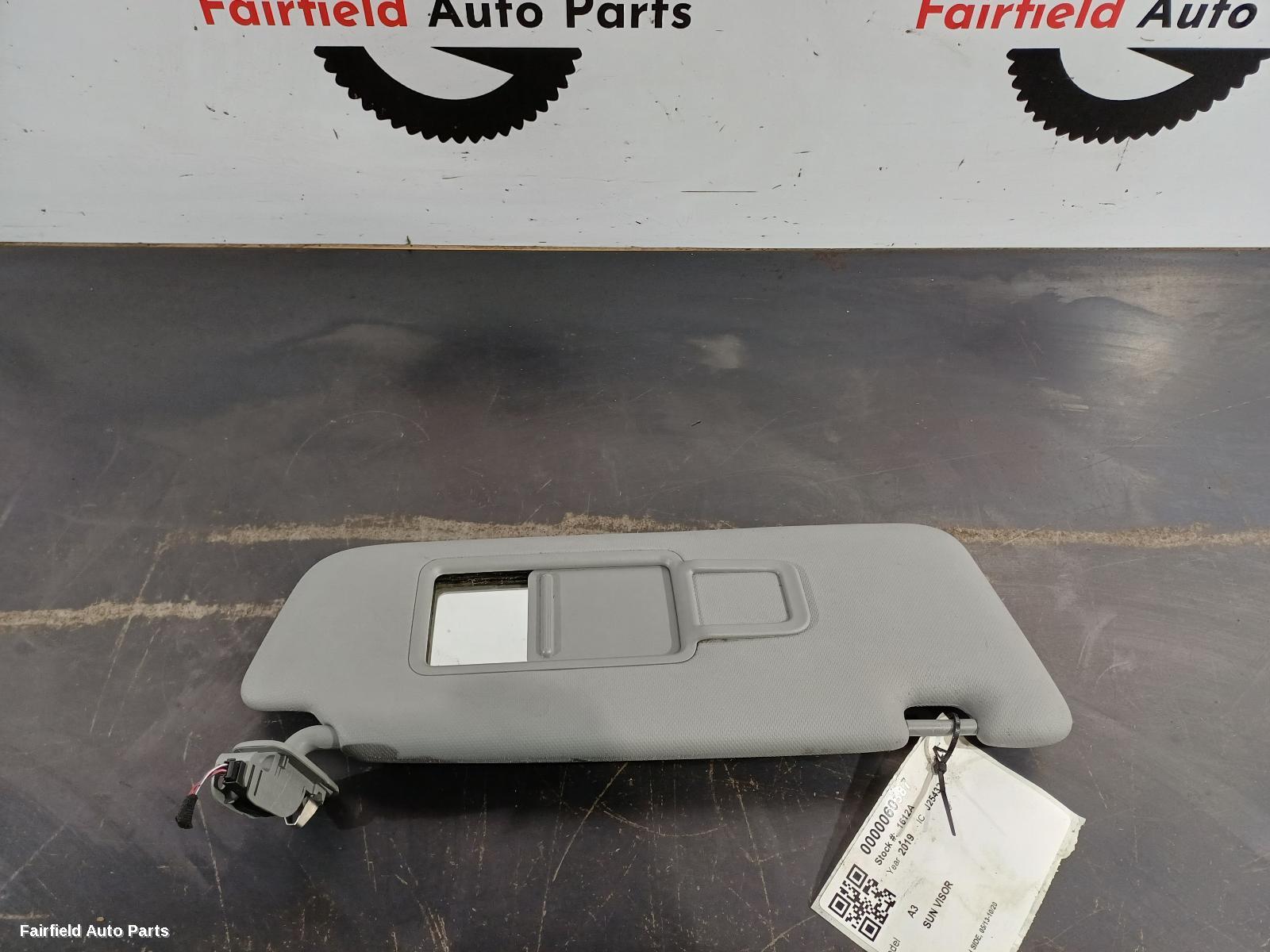 2013-2020 Audi A3 Sunvisor