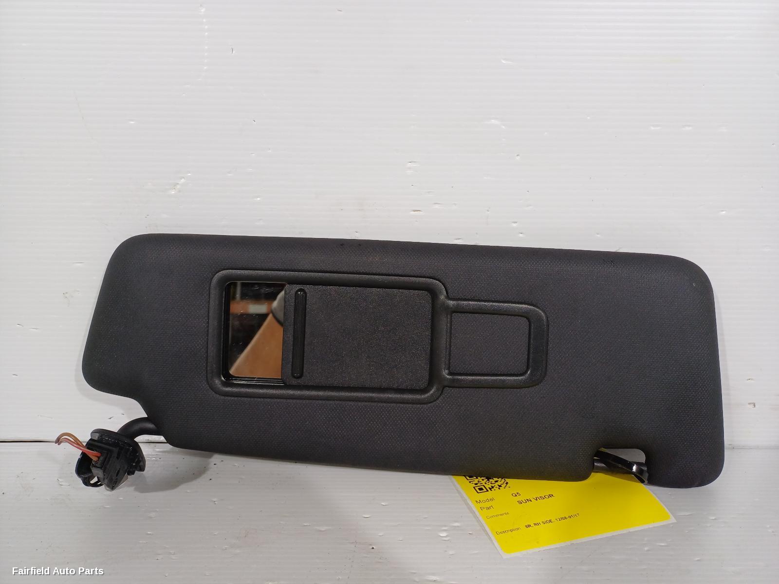 2008-2017 Audi Q5 Sunvisor