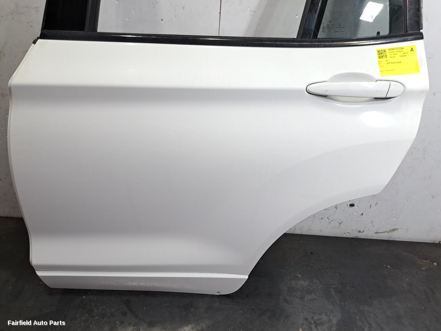 2010-2017 Bmw X3 Left Rear Door Sliding