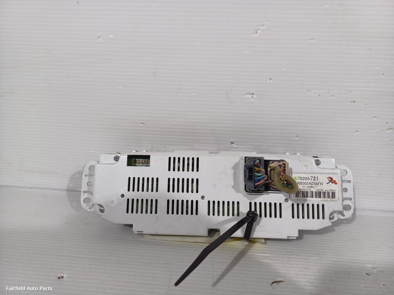 2012-2017 Peugeot 4008 Heater Ac Controls