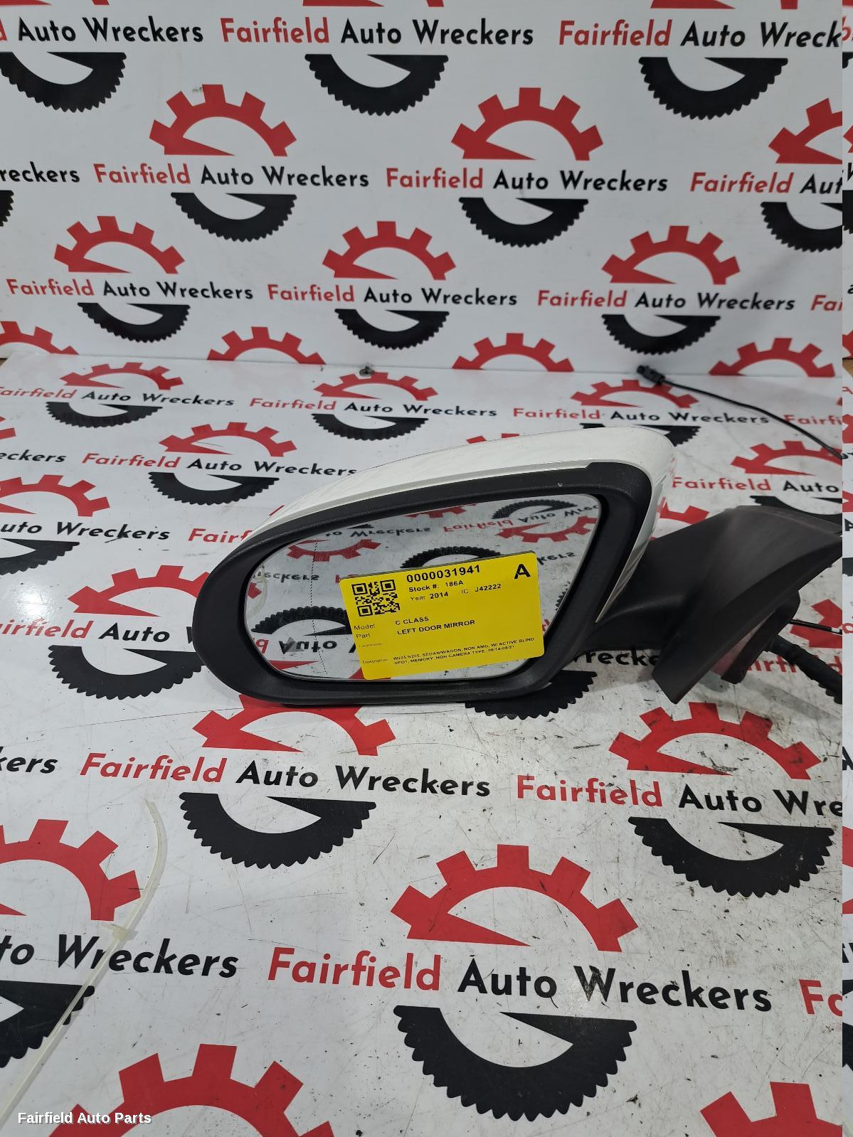 2014-2015 Mercedes C Class Left Door Mirror