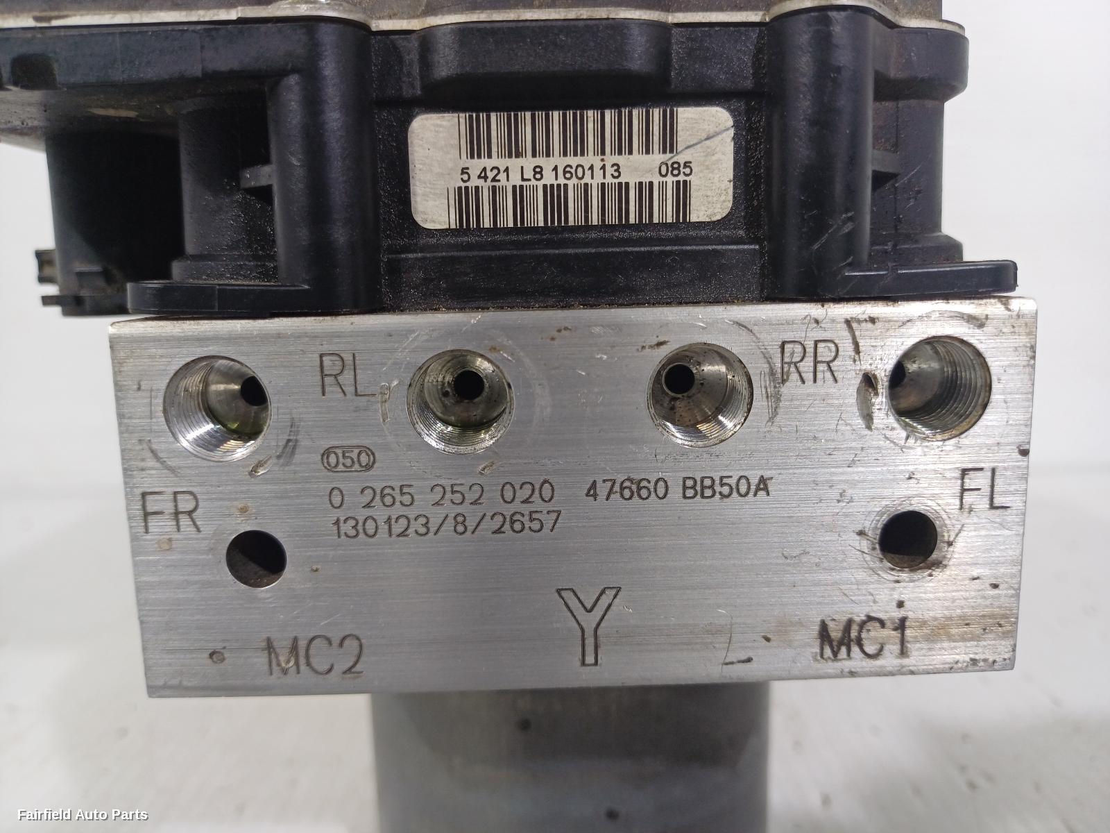 2007-2014 Nissan Dualis Abs Pump Modulator