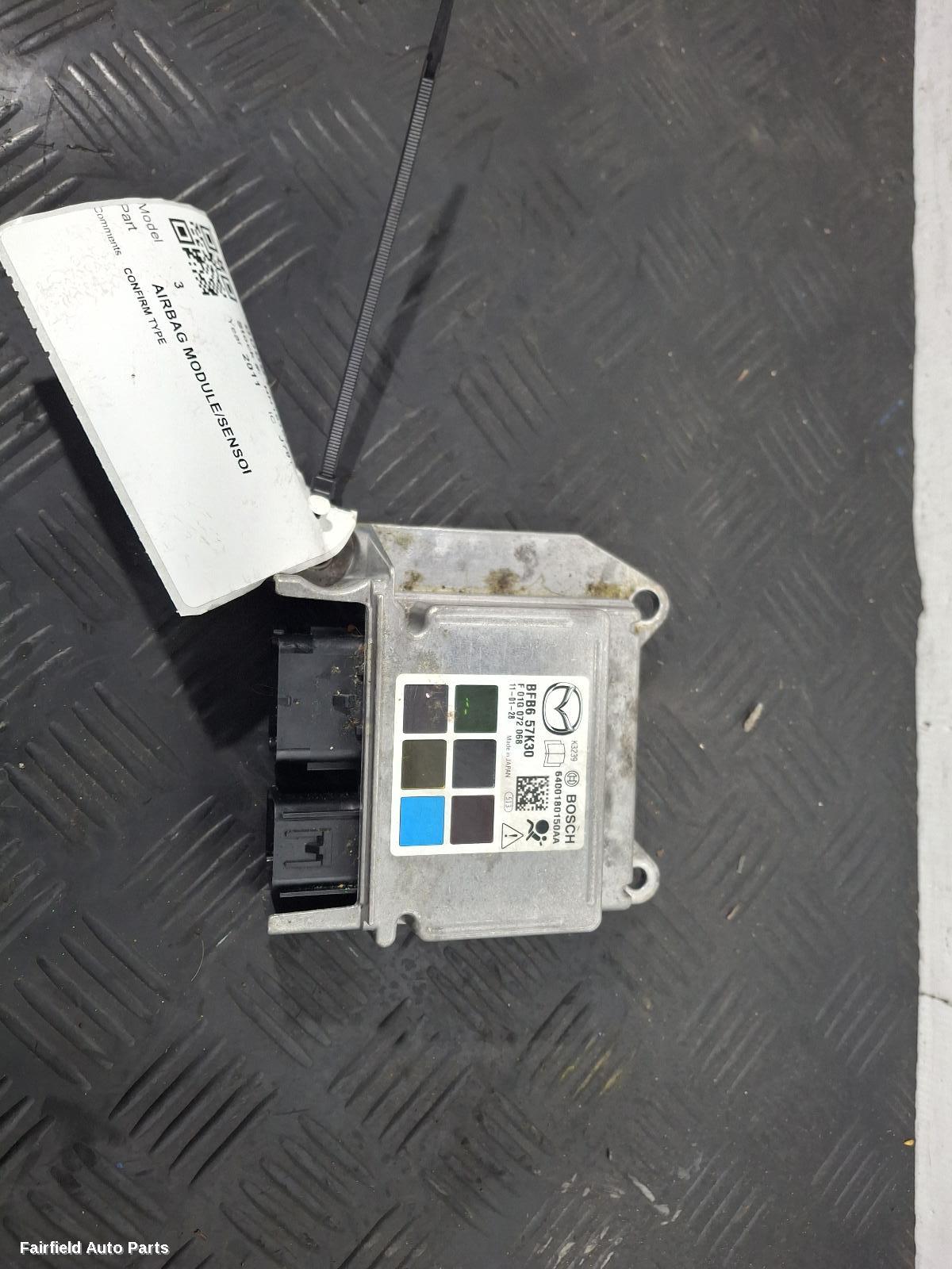 2009-2013 Mazda 3 Airbag Module Sensor