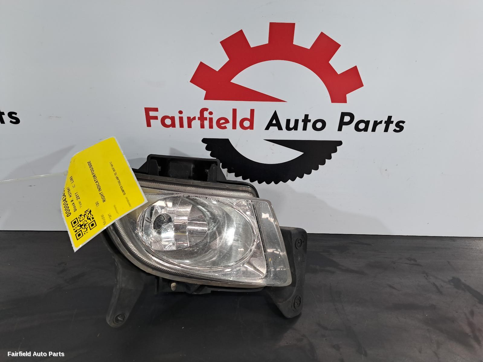 2007-2012 Hyundai I30 Right Indicator Fog Side