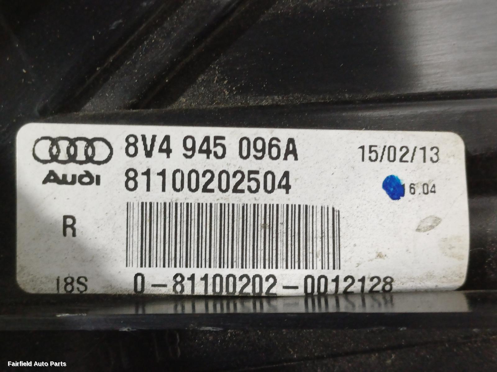 2013-2016 Audi A3 Right Taillight