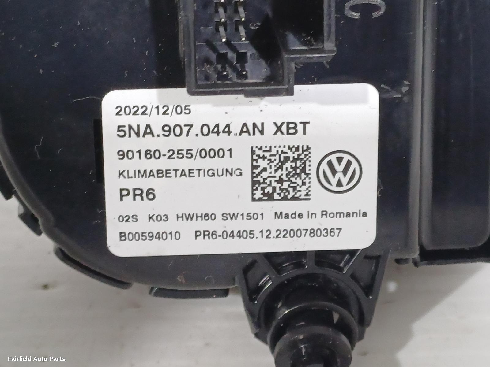 2021-2024 Volkswagen Tiguan Heater Ac Controls