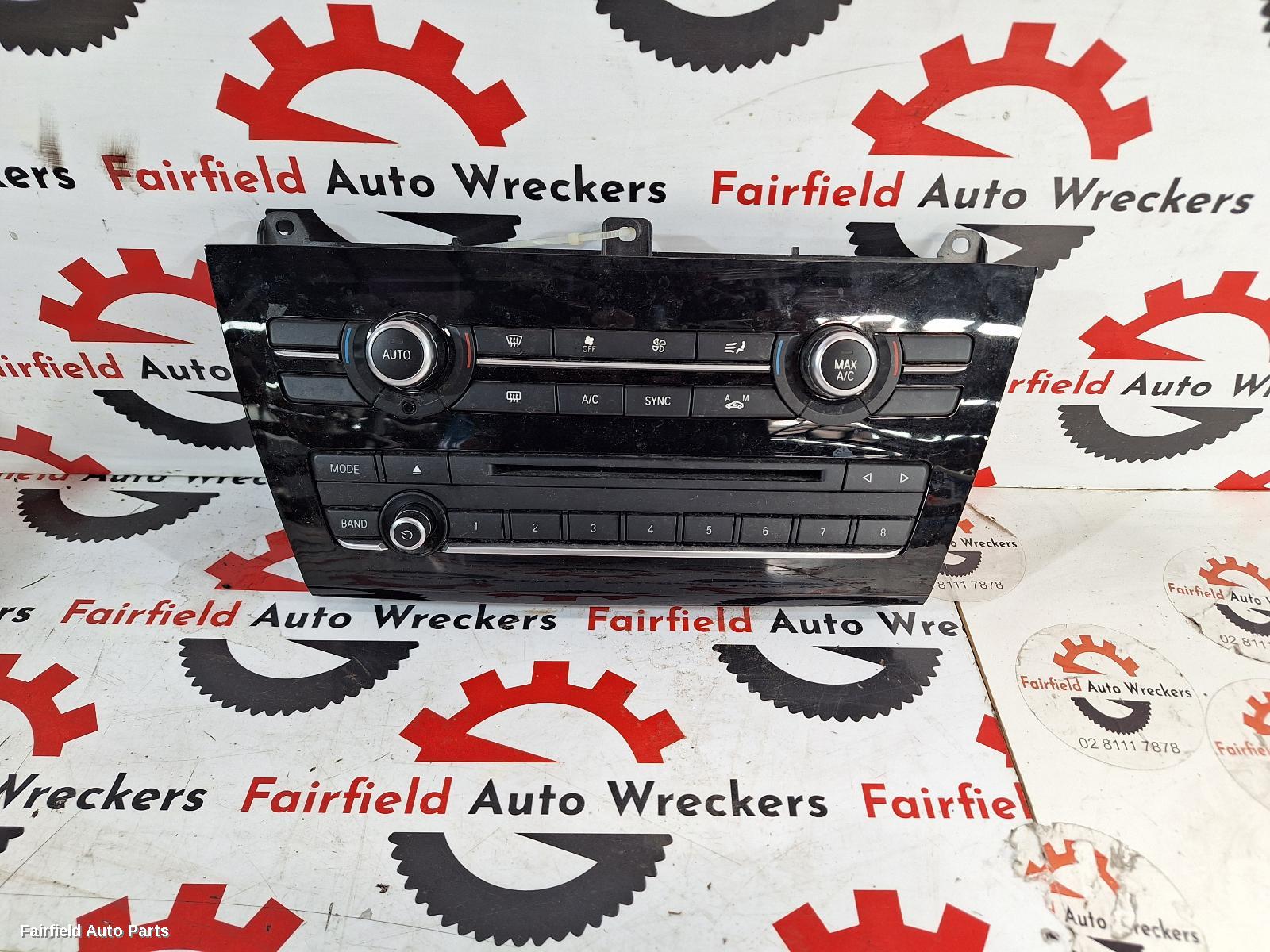 2014-2017 Bmw X3 Heater Ac Controls