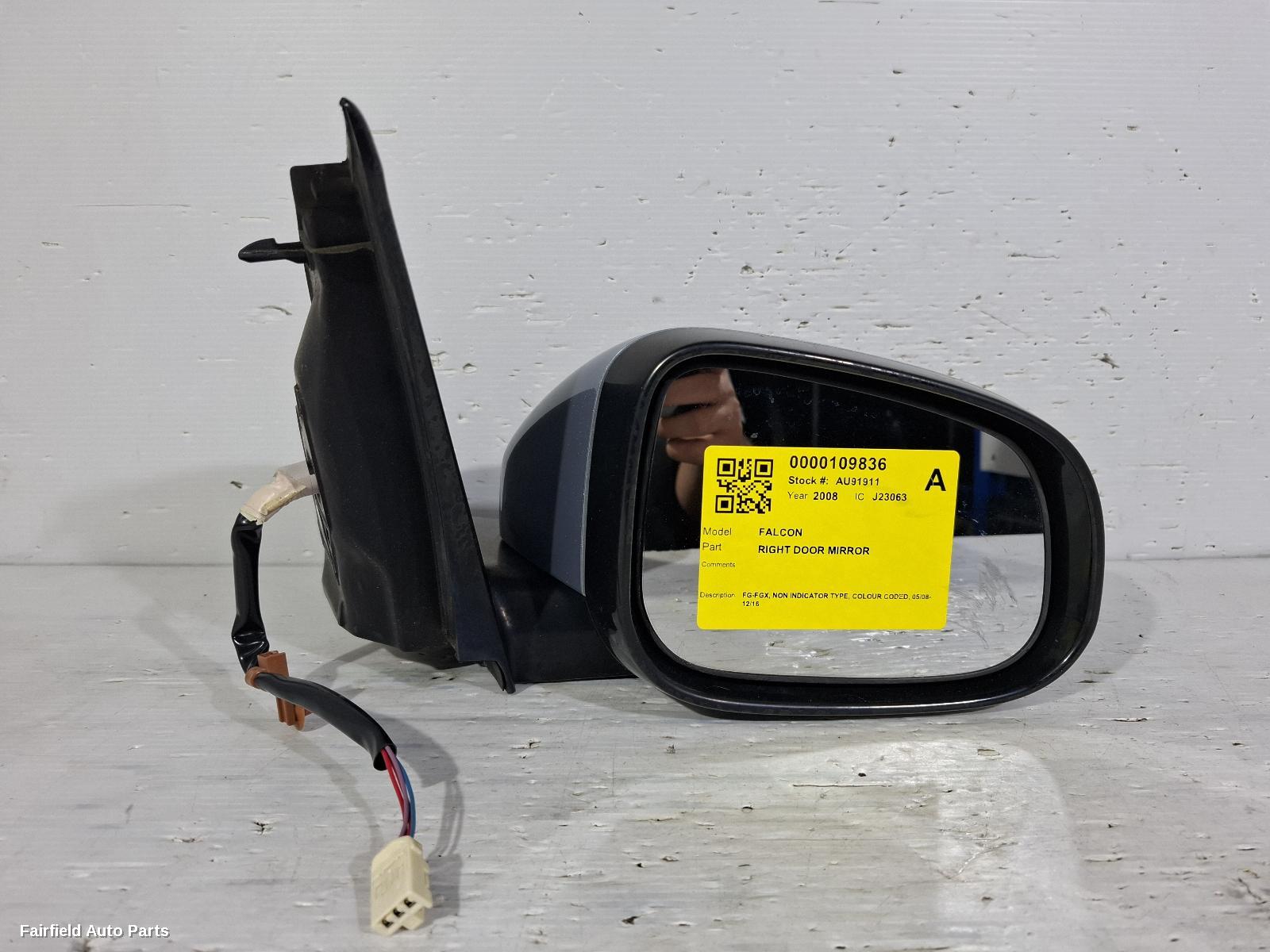 2008-2016 Ford Falcon Right Door Mirror