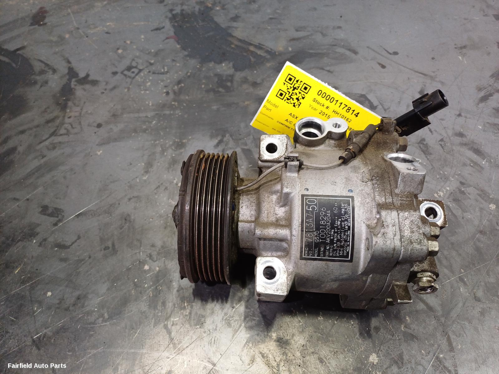 2010-2024 Mitsubishi Asx A C Compressor