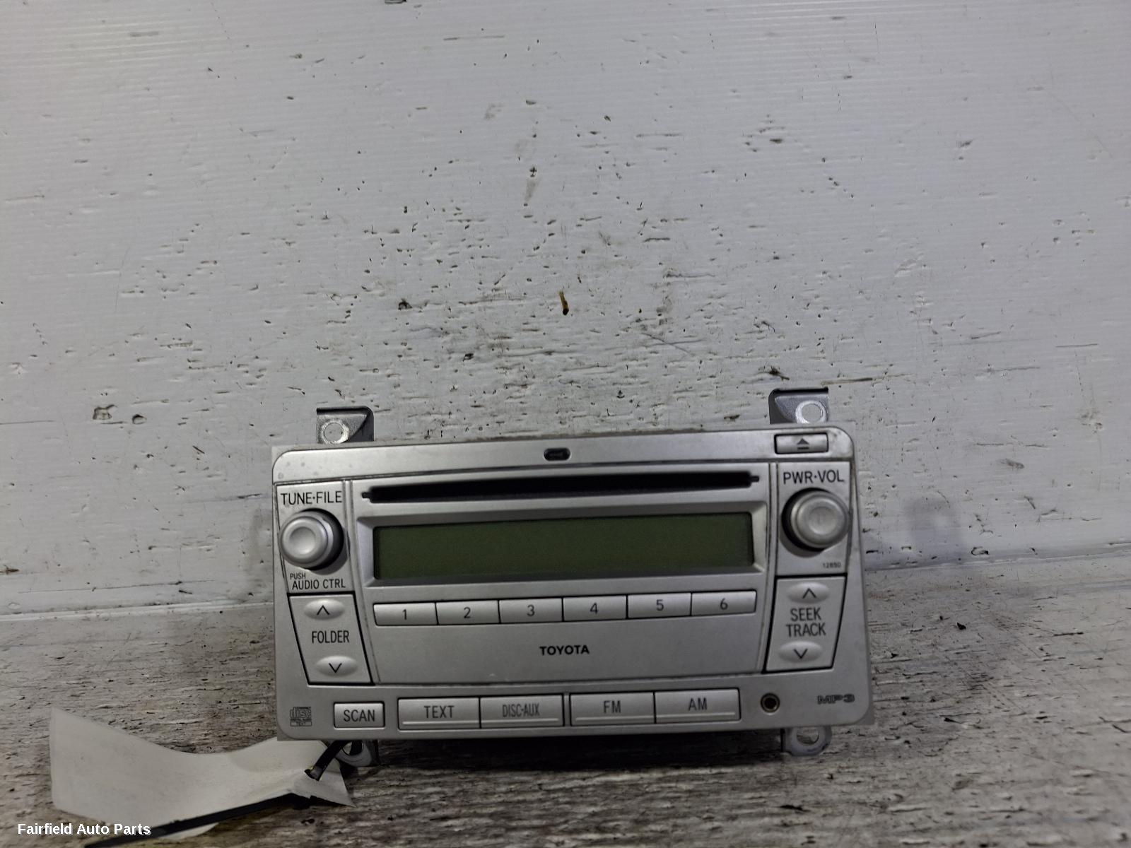 2005-2016 Toyota Yaris Radio Cd Dvd Sat Tv