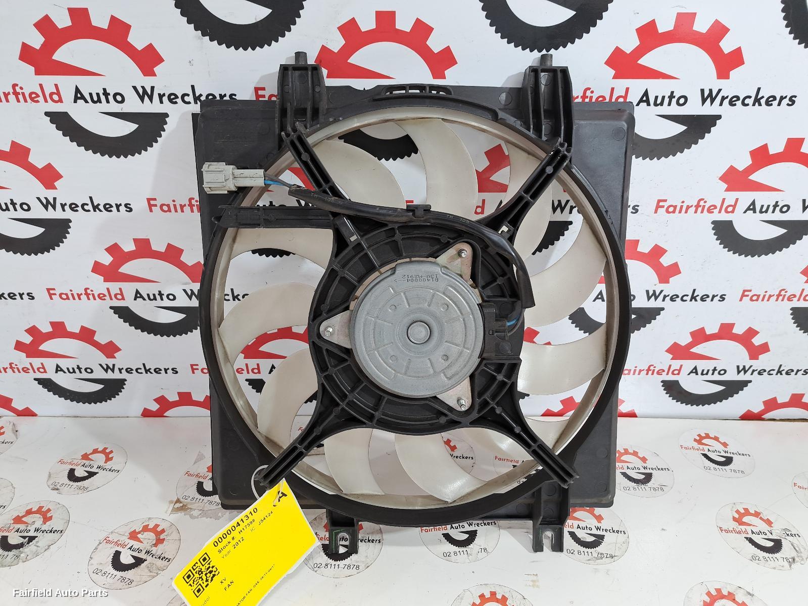 2011-2017 Subaru Xv Fan