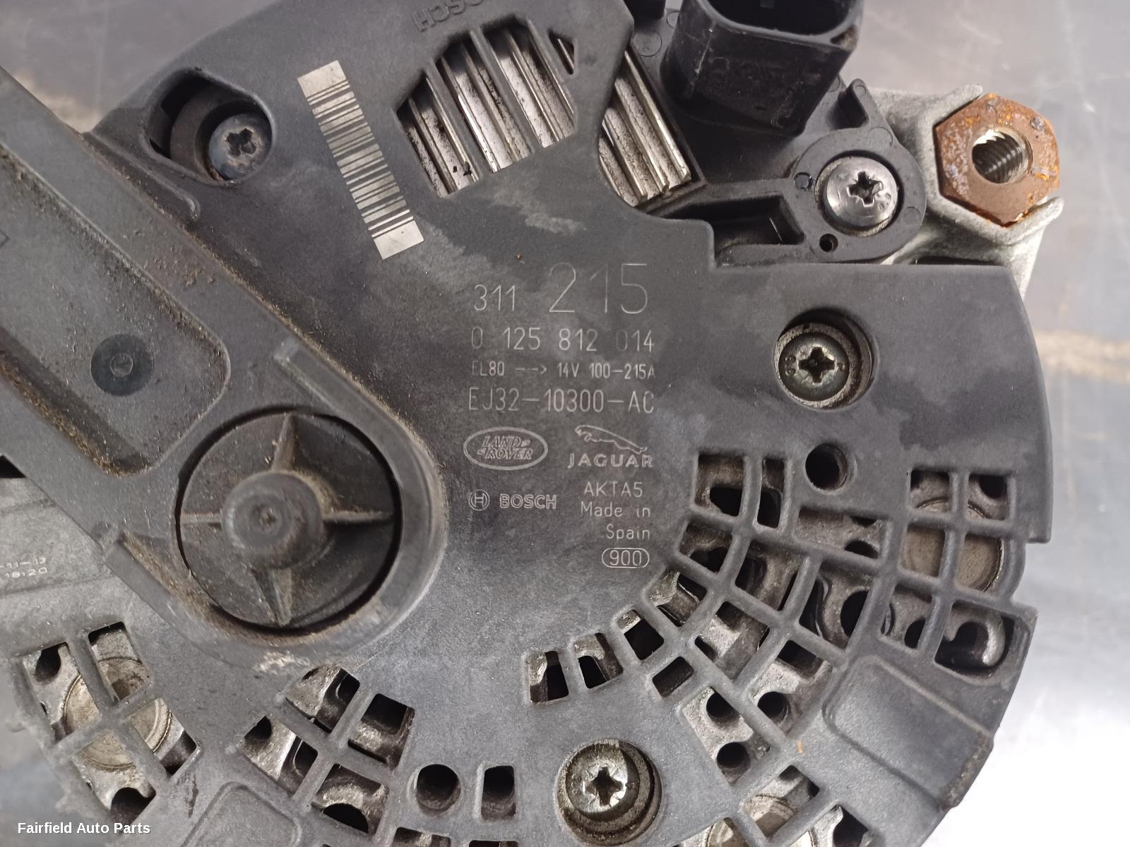 2011-2015 Land Rover Rangerover Evoque Alternator
