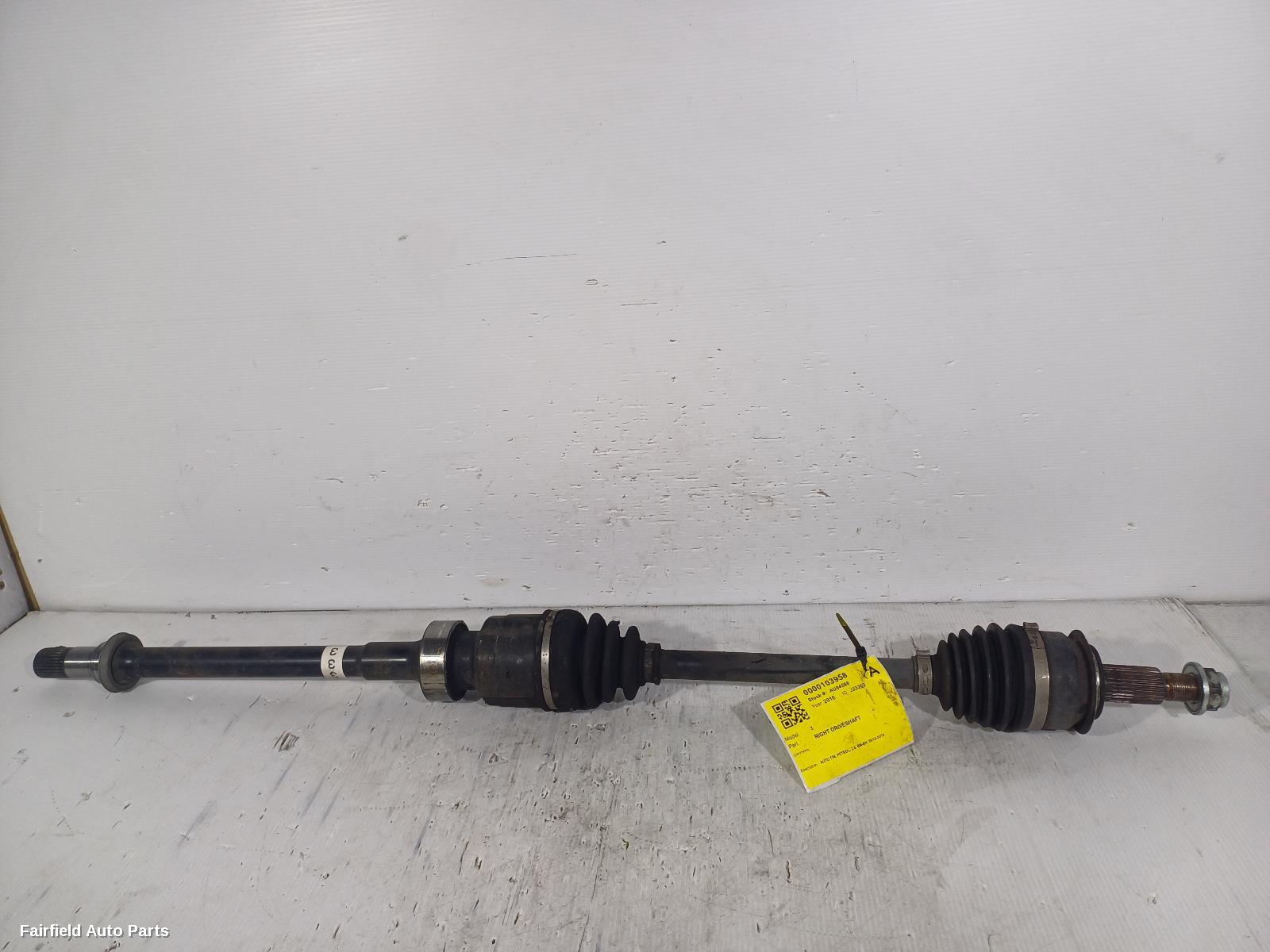2013-2019 Mazda 3 Right Driveshaft