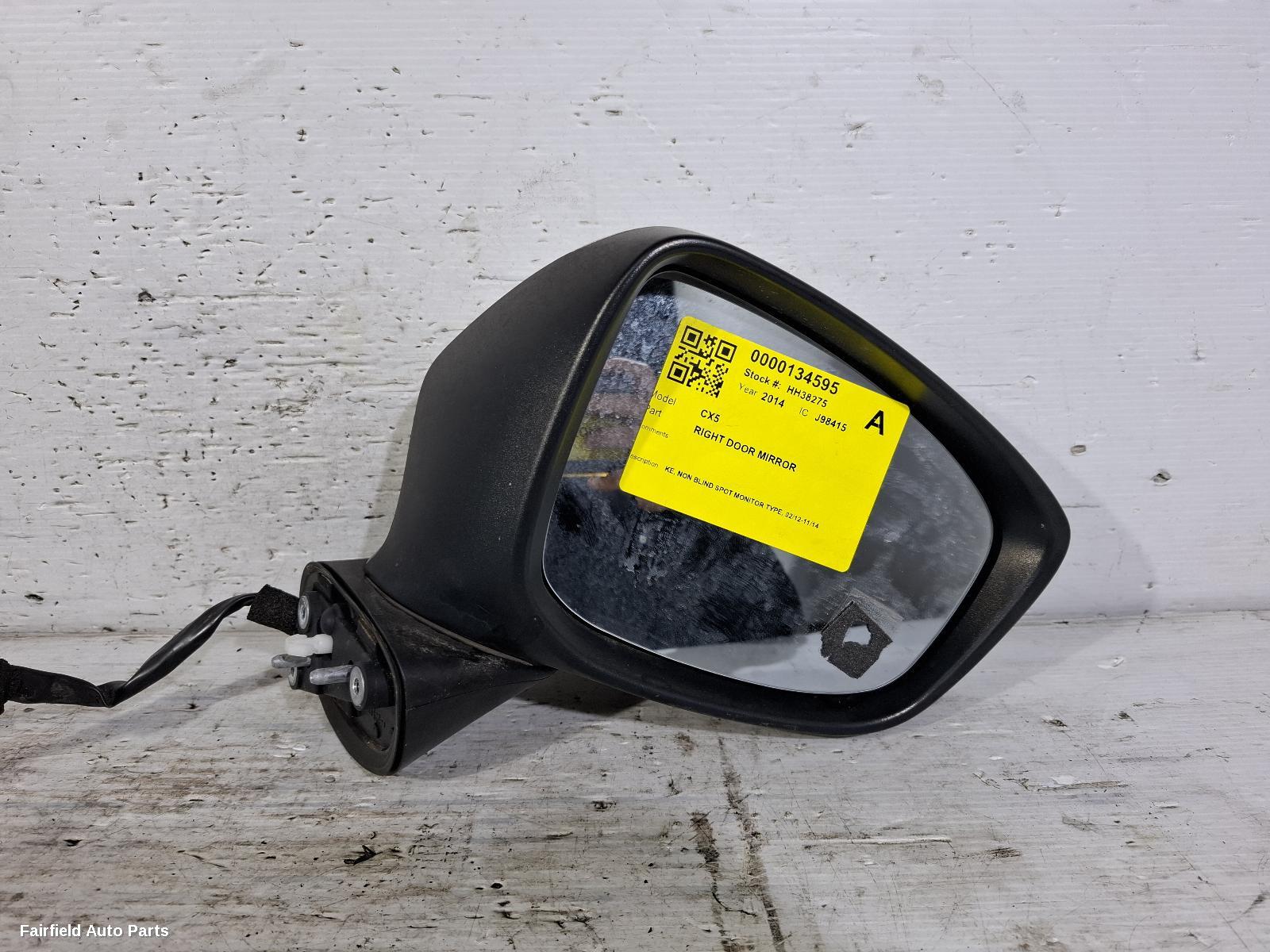 2012-2014 Mazda Cx5 Right Door Mirror