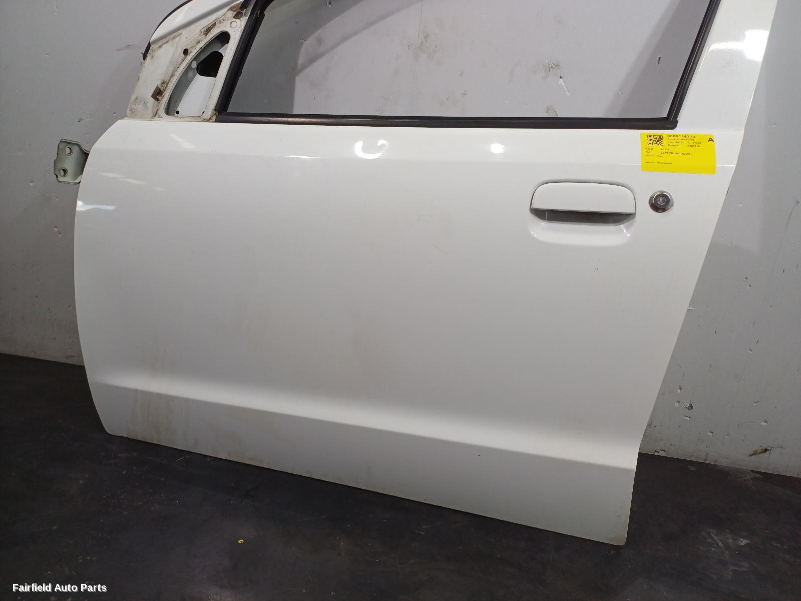 2009-2014 Suzuki Alto Left Front Door