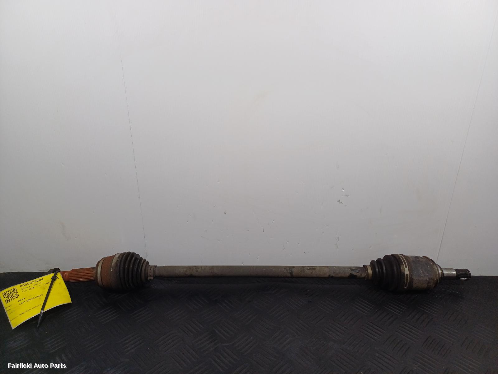 2005-2012 Toyota Rav4 Left Driveshaft