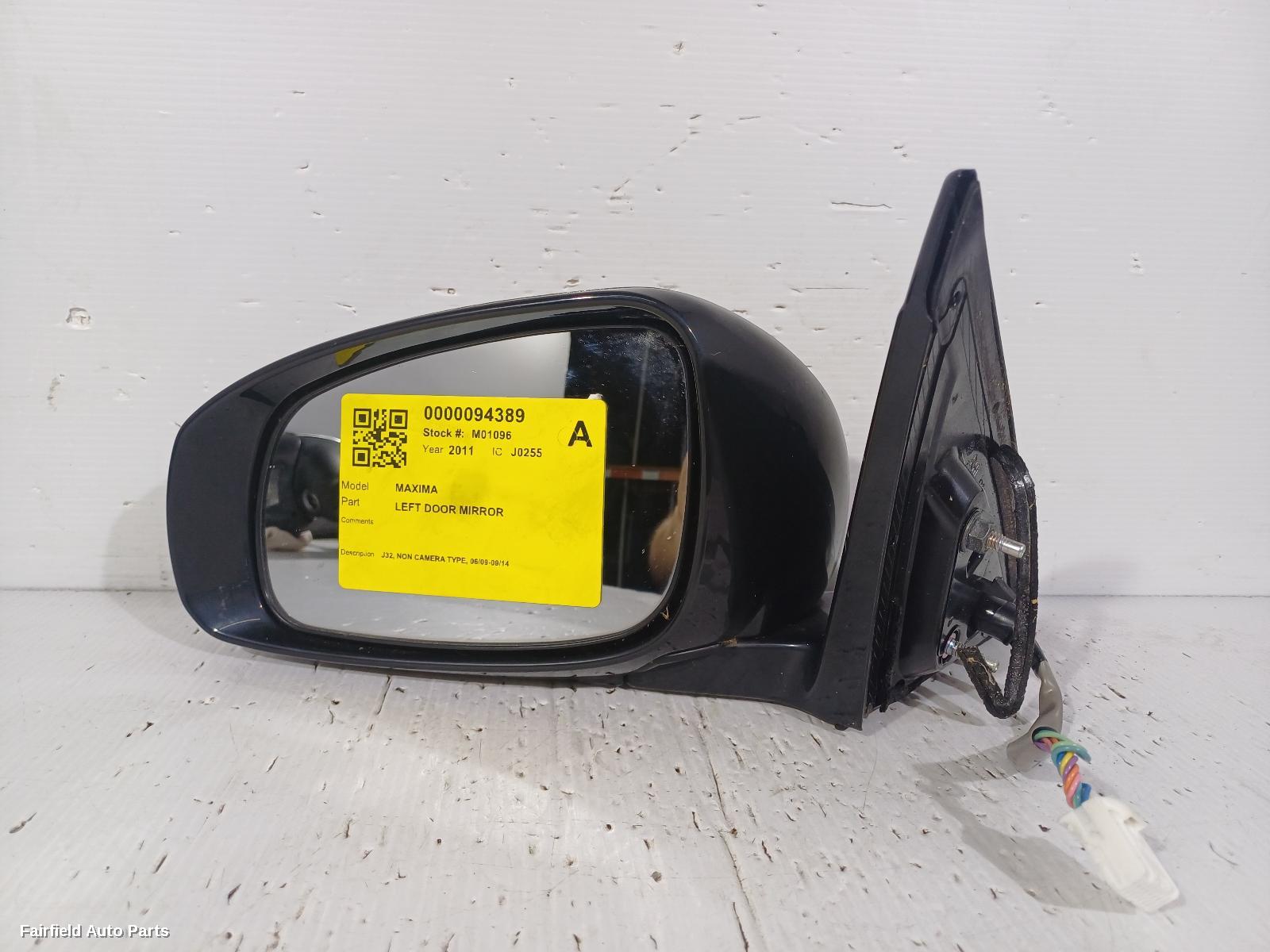 2009-2014 Nissan Maxima Left Door Mirror