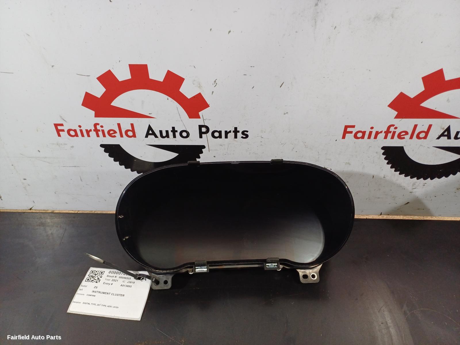 2020-2024 Mg Zs Instrument Cluster