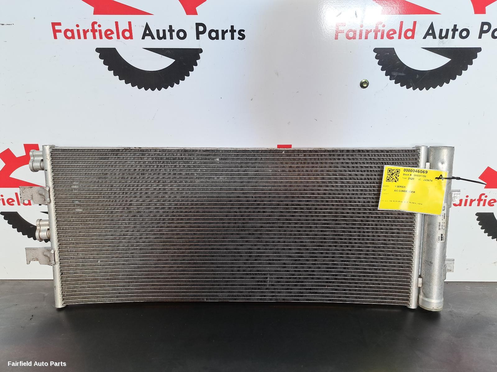 2019-2023 Bmw 1 Series A C Condenser
