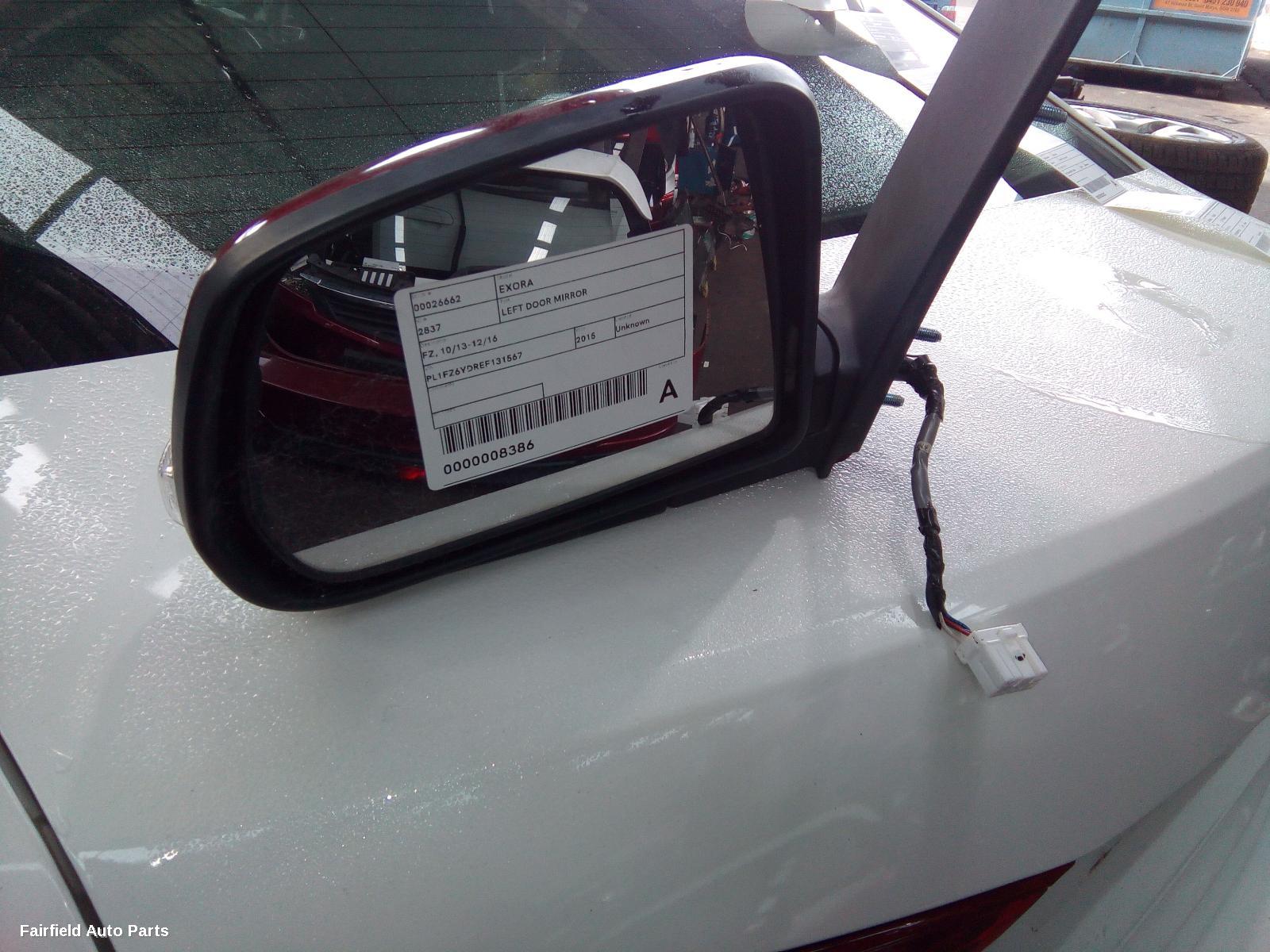 2013-2016 Proton Exora Left Door Mirror