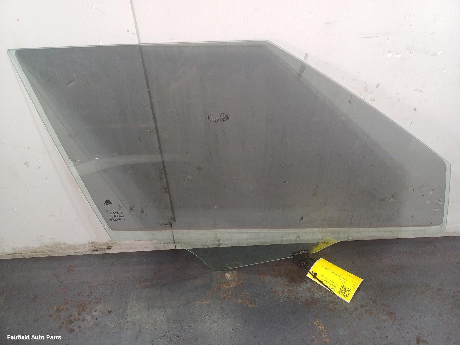 2019-2026 Hyundai Venue Right Front Door Window