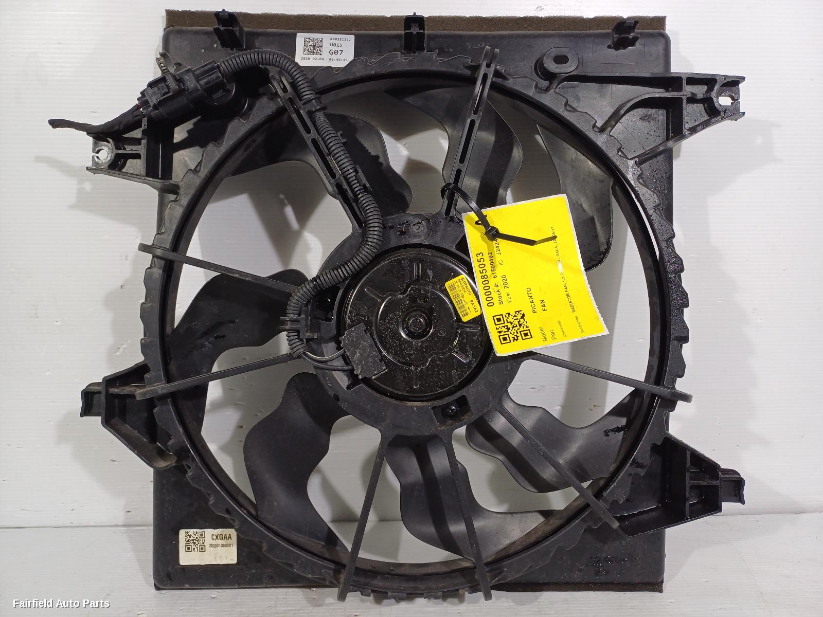 2017-2025 Kia Picanto Fan
