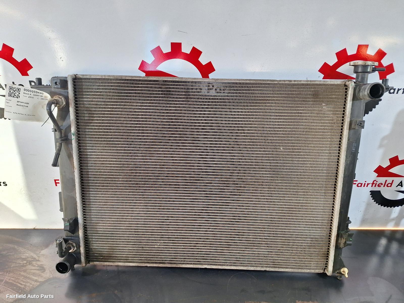 2013-2015 Kia Sportage Radiator