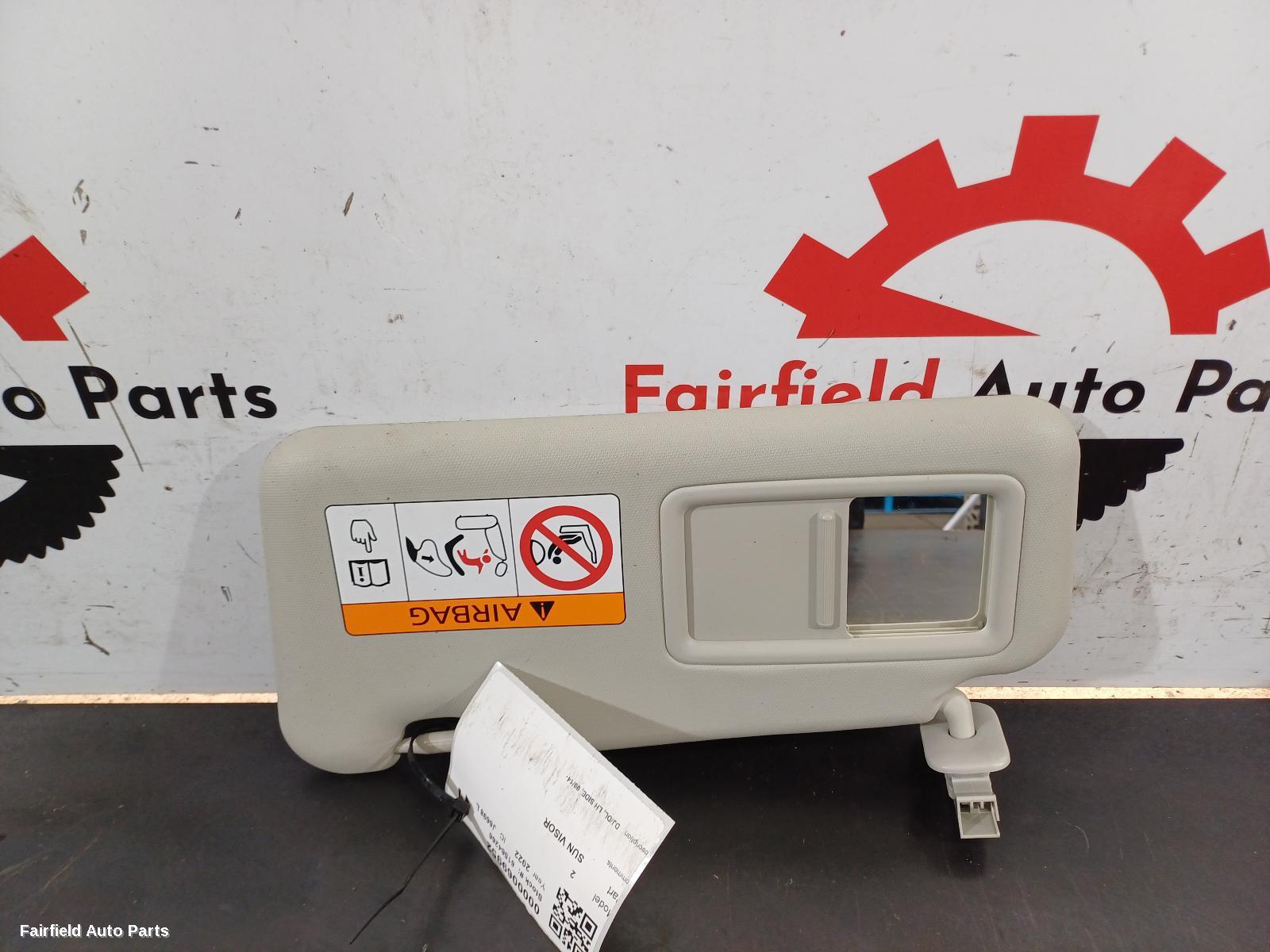 2014-2026 Mazda 2 Sunvisor