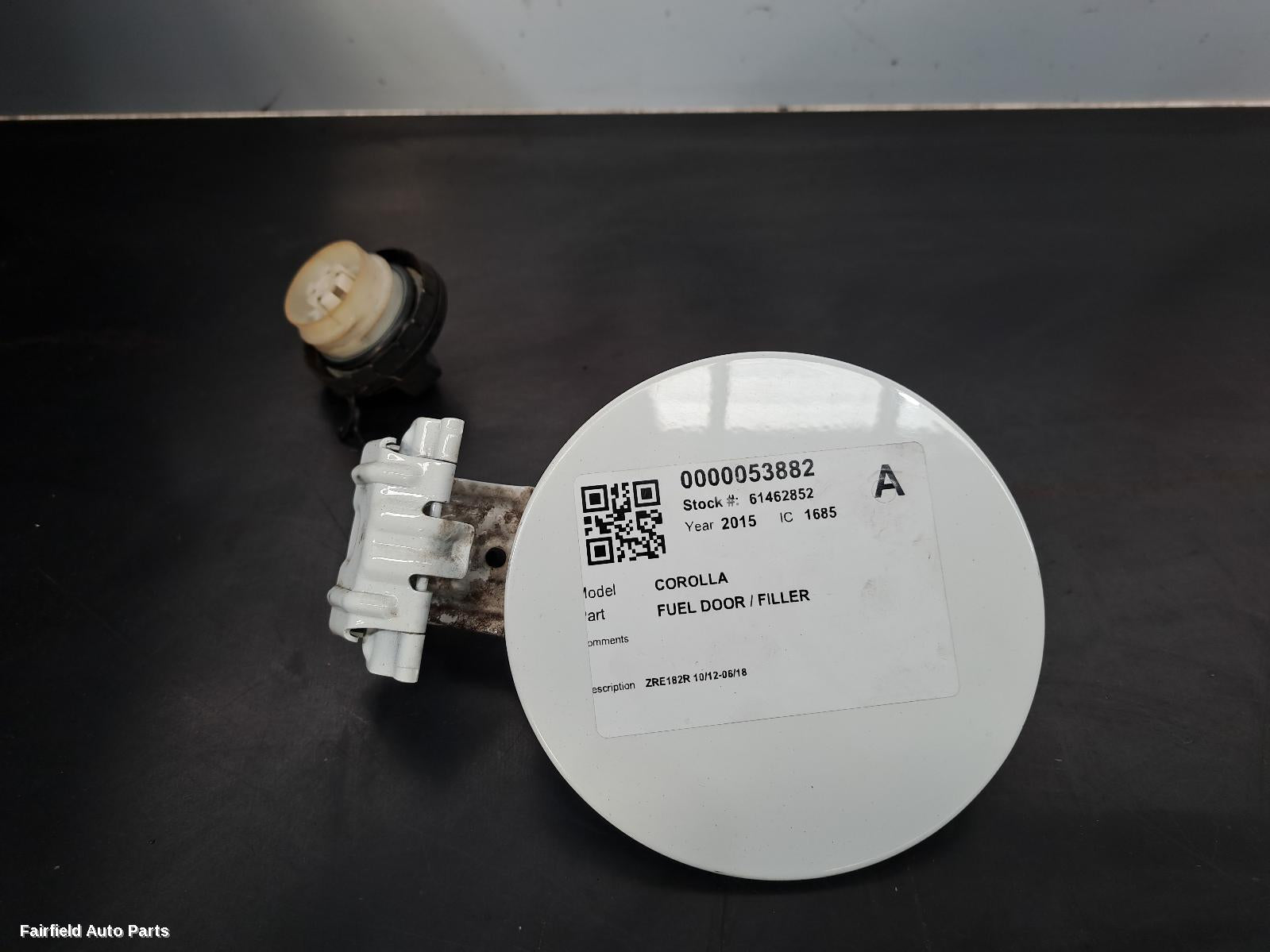 2012-2018 Toyota Corolla Fuel Door   Filler