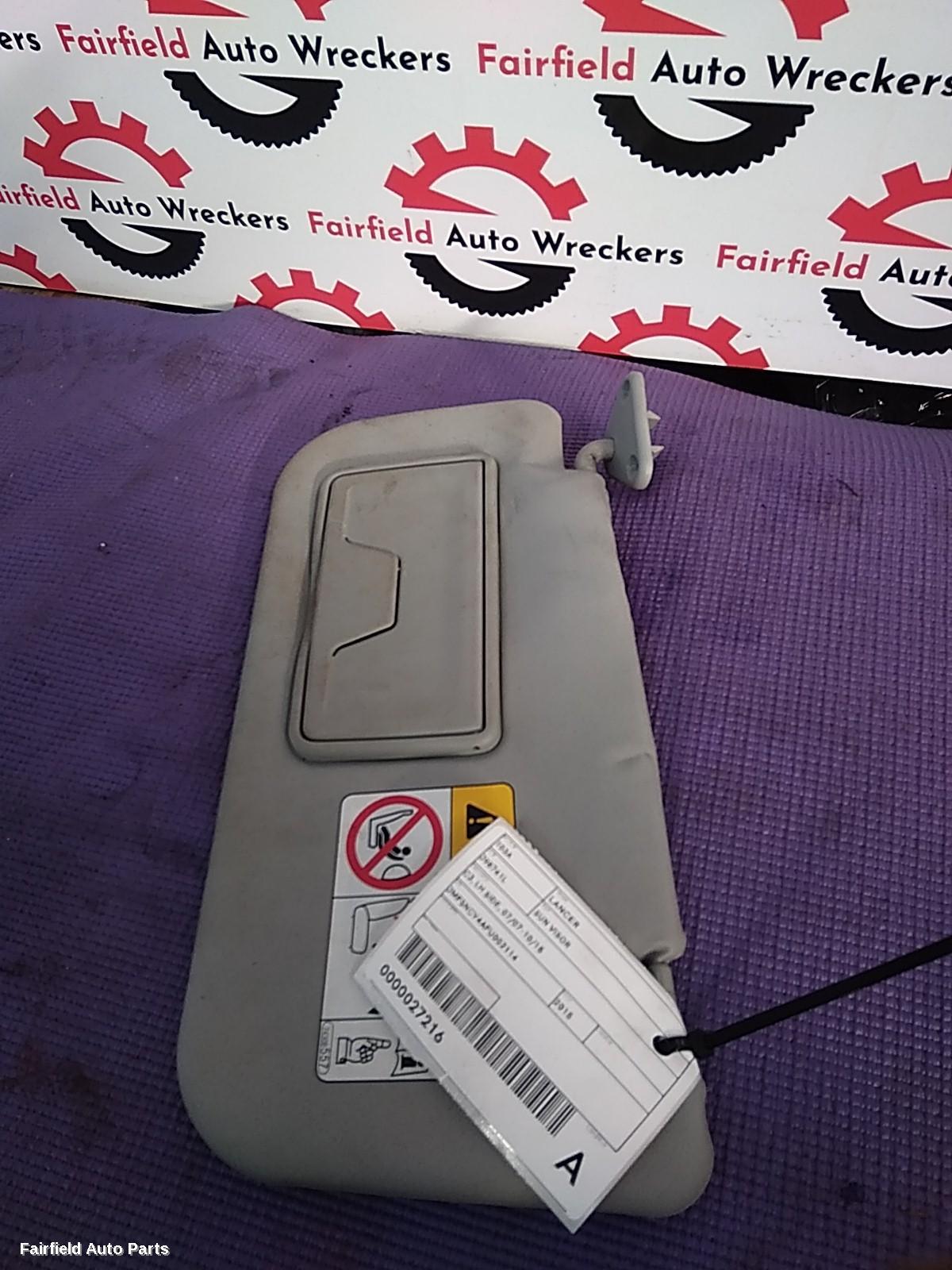 2007-2015 Mitsubishi Lancer Sunvisor