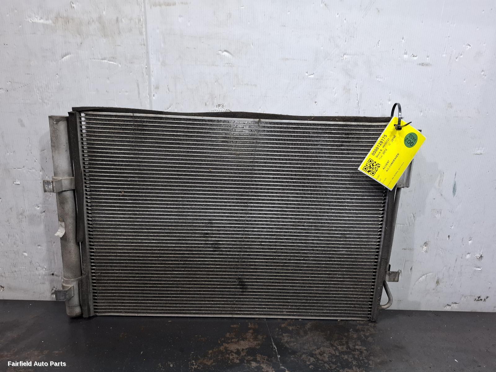 2011-2013 Hyundai Accent A C Condenser