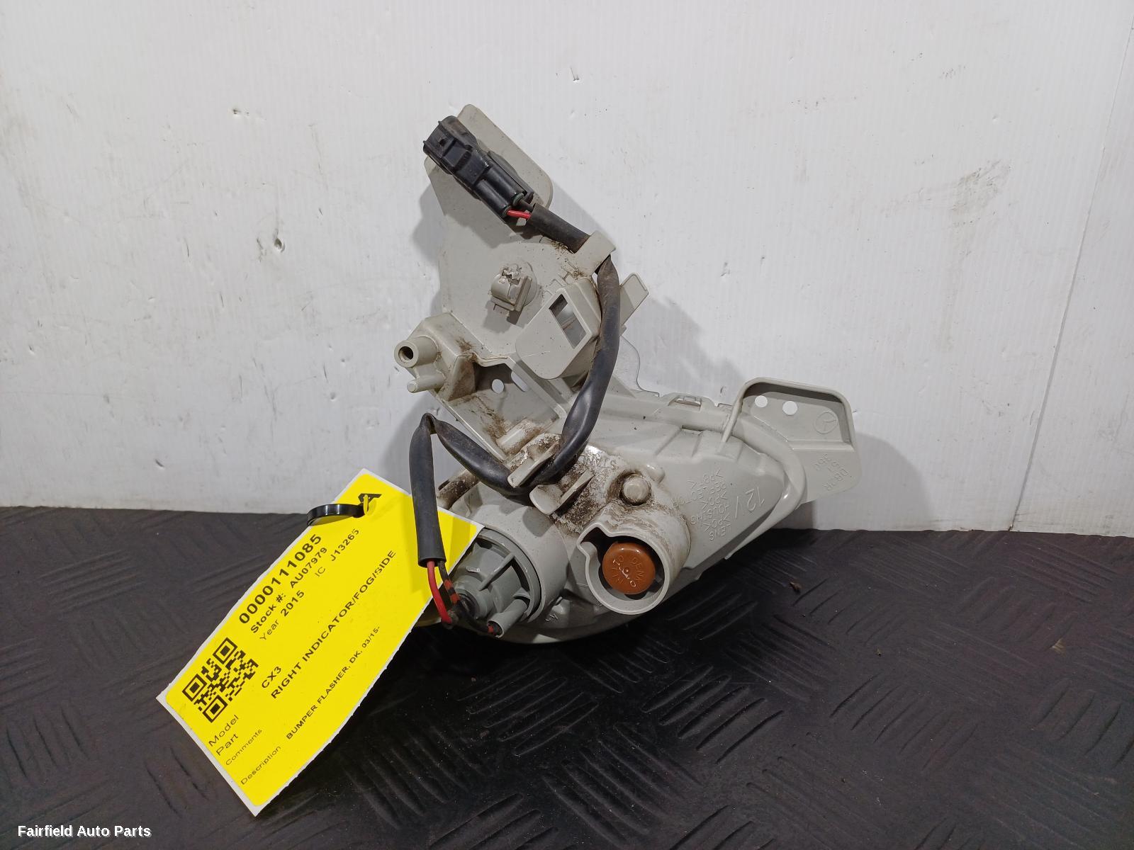 2015-2025 Mazda Cx3 Right Indicator Fog Side
