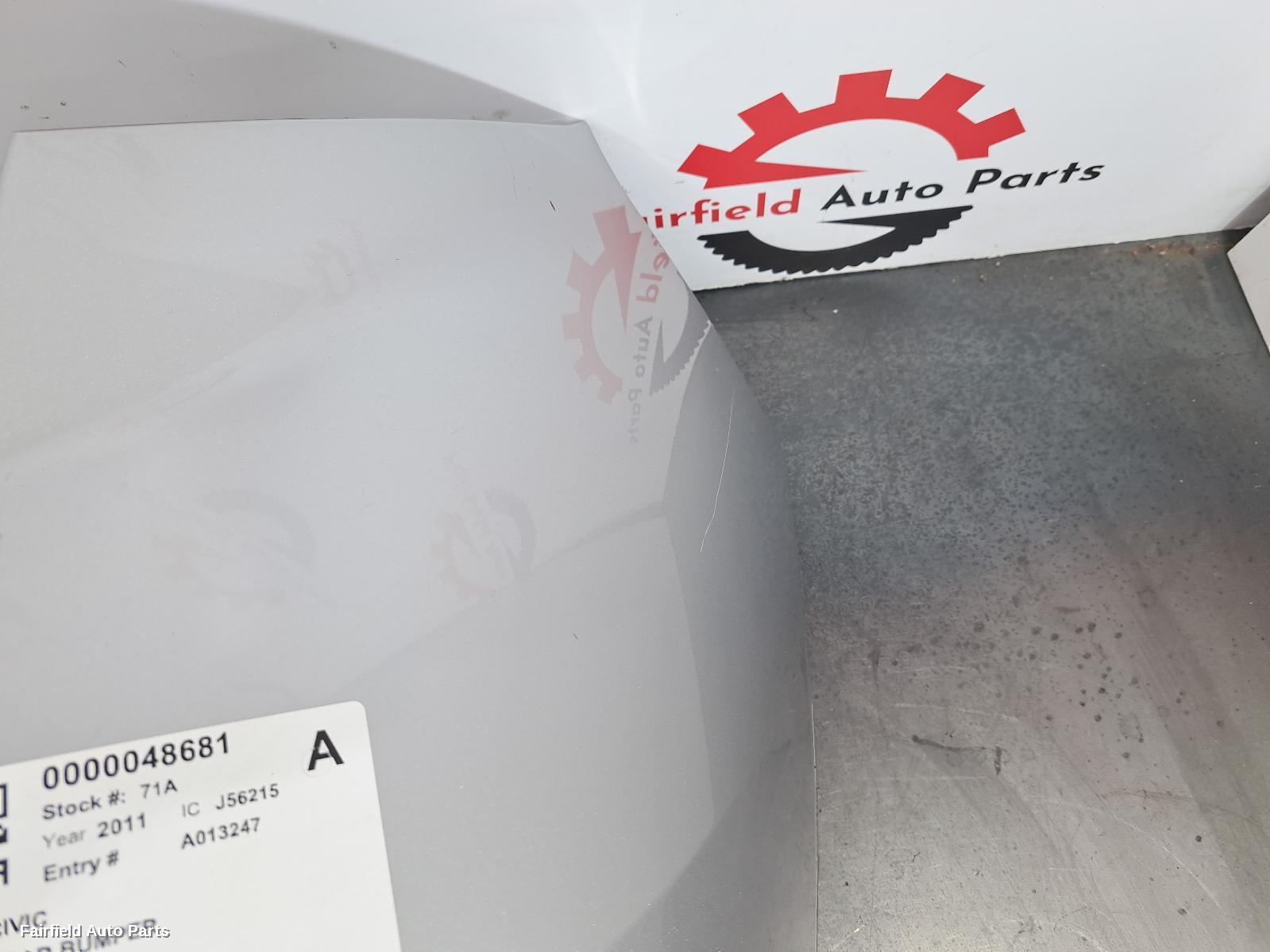 2009-2011 Honda Civic Rear Bumper