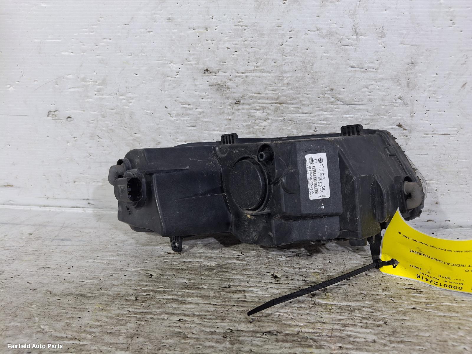 2014-2017 Volkswagen Polo Left Indicator Fog Side