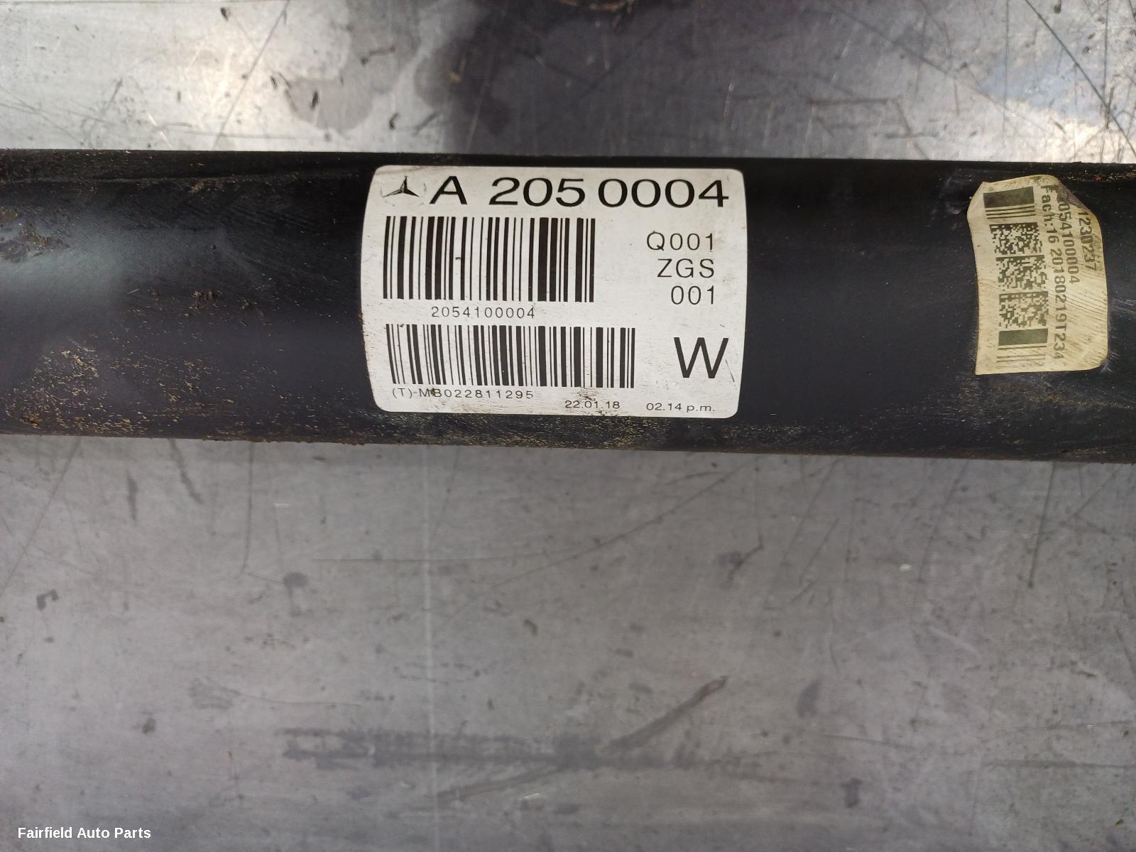 2014-2023 Mercedes C Class Rear Drive Shaft
