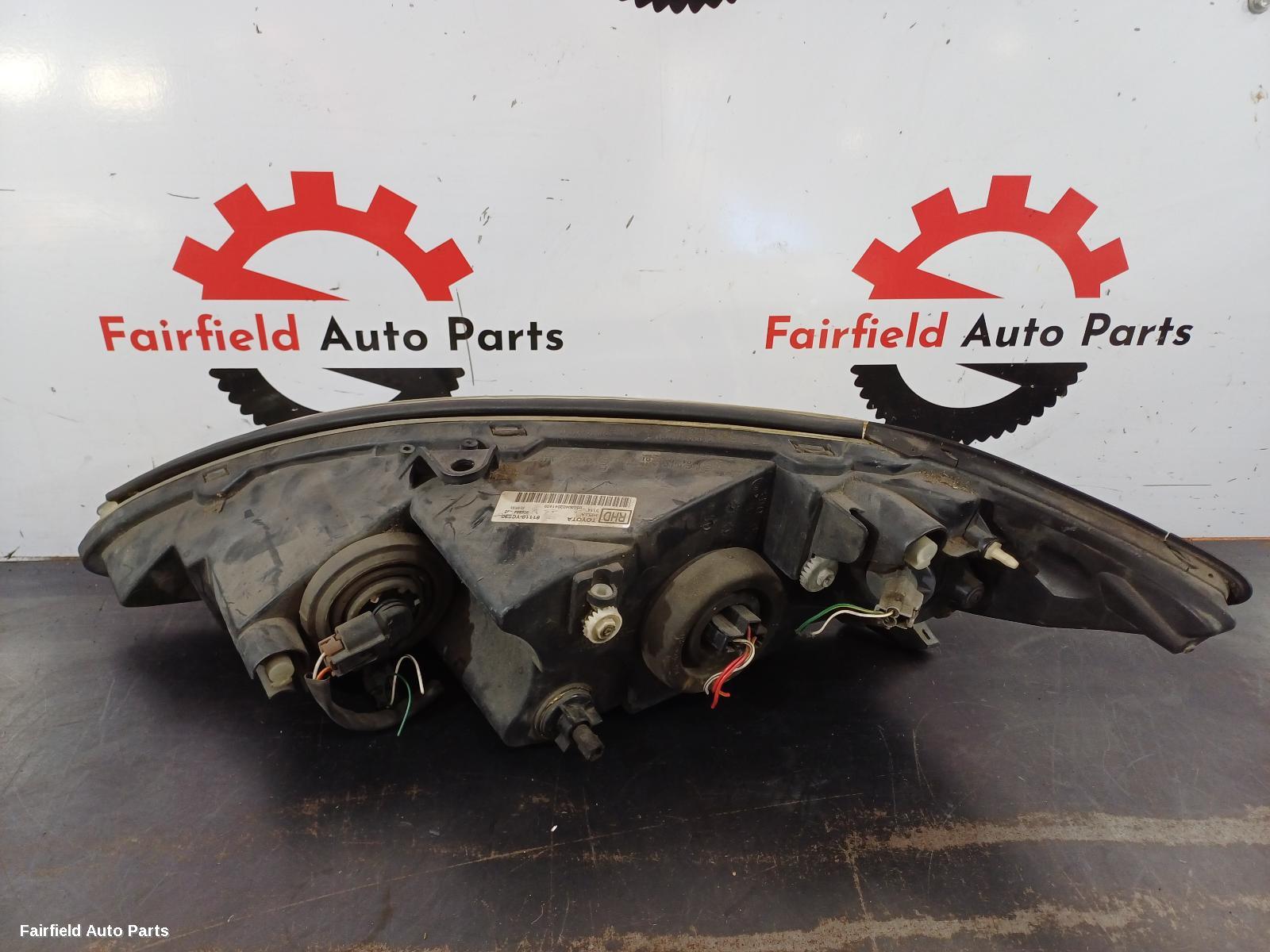 2002-2004 Toyota Camry Right Headlamp