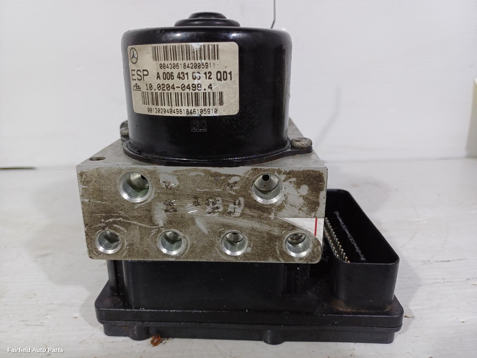 2000-2007 Mercedes C Class Abs Pump Modulator